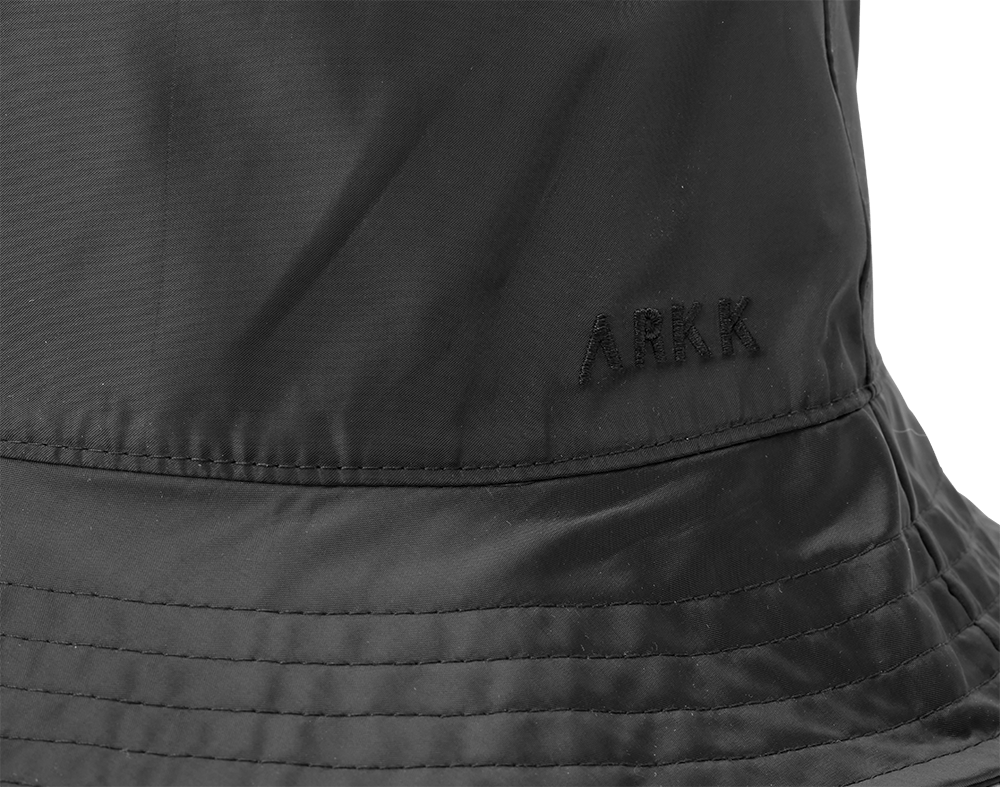 ARKK Accessories ARKK Nylon Bucket Hat | Black Bucket Hat